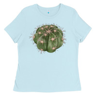Baby Blue eagle claws cactus Ladies Tee - LillyAllenDesigns
