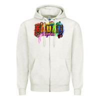 Oatmeal Heather Equal rights Zipper Hoodie - CowGirlArtShop