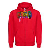 Red Equal rights Zipper Hoodie - CowGirlArtShop