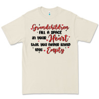 Grandchildren Fill A Space In Your Heart Premium Tee | Teevron
