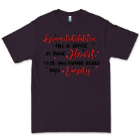 Plum grandchildren fill a space in your heart Premium Tee - MaliasSmallBusiness
