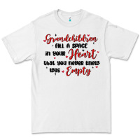 White grandchildren fill a space in your heart Premium Tee - MaliasSmallBusiness