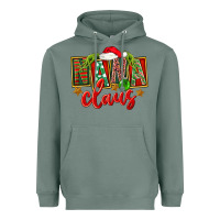 Sage Christmas Nana Claus Mother's Day Heavyweight Hoodie - FaDigitalArtStudio