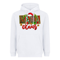 White Christmas Nana Claus Mother's Day Heavyweight Hoodie - FaDigitalArtStudio