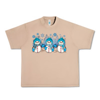 Burro snowman winter Urban Heavy Tee - JahusDesignShop