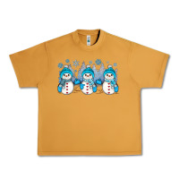 Peanut Butter snowman winter Urban Heavy Tee - JahusDesignShop