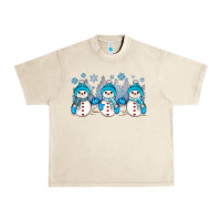 Sandshell snowman winter Urban Heavy Tee - JahusDesignShop