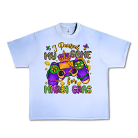 I Paused My Game For Mardi Gras Urban Heavy Tee | Teevron