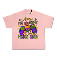 Salmon i paused my game for mardi gras Urban Heavy Tee - LillyAllenDesigns
