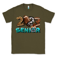 Army Green American Football Senior 2023 Classic Tee - BundleAndBundleShop