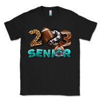 Black American Football Senior 2023 Classic Tee - BundleAndBundleShop