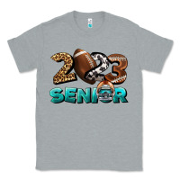Heather Grey American Football Senior 2023 Classic Tee - BundleAndBundleShop