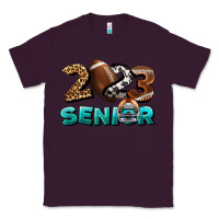 Plum American Football Senior 2023 Classic Tee - BundleAndBundleShop