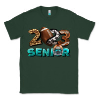 Sports Green American Football Senior 2023 Classic Tee - BundleAndBundleShop
