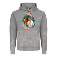 Cloud Rock baseball and western roses teardrop  3 Vintage Hoodie - BundleAndBundleShop
