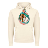 Vintage Artic baseball and western roses teardrop  3 Vintage Hoodie - BundleAndBundleShop