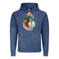 Vintage Denim baseball and western roses teardrop  3 Vintage Hoodie - BundleAndBundleShop