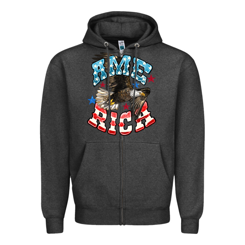 American Eagle Zipper Hoodie by HowdyJamesFarm | Teevron