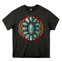 Asphalt turquoise gemstone christmas ornament Heavy Core Tee - Jasminsmagicworld