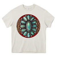 Cream turquoise gemstone christmas ornament Heavy Core Tee - Jasminsmagicworld