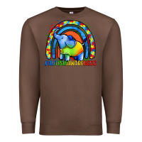 Chestnut Autism Awareness Autism elephant Premium Sweatshirt - FaDigitalArtStudio