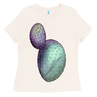 Bone opunthia santa rita cactus Ladies Tee - LillyAllenDesigns