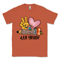 Copper peace love 4th grade Classic Tee - JahusDesignShop