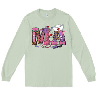 Matcha valentines day ma nurse Long Sleeve Tee - RanaPortraitStore
