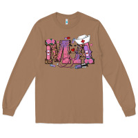 Toasted Coconut valentines day ma nurse Long Sleeve Tee - RanaPortraitStore