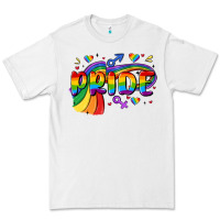 White pride Premium Tee - MaliasSmallBusiness