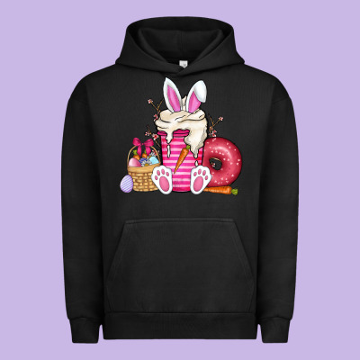 Easter Day Coffee Urban Hoodie Designed By Cowhidedigitalart