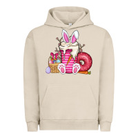 Pigment French Oak Easter day coffee Urban Hoodie - CowhideDigitalArt