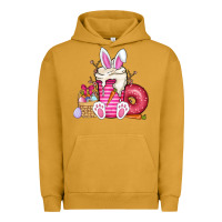 Pigment Peanut Butter Easter day coffee Urban Hoodie - CowhideDigitalArt