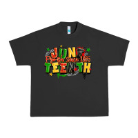 Pigment Black juneteenth free ish since 1865 Urban Heavy Tee - LillyAllenDesigns