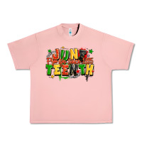 Salmon juneteenth free ish since 1865 Urban Heavy Tee - LillyAllenDesigns