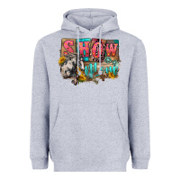 Heather Grey Show mom horse Mother's Day Heavyweight Hoodie - FaDigitalArtStudio