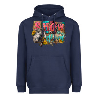 Navy Show mom horse Mother's Day Heavyweight Hoodie - FaDigitalArtStudio