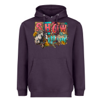 Plum Show mom horse Mother's Day Heavyweight Hoodie - FaDigitalArtStudio
