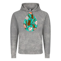 Cloud Rock baseball and western roses teardrop  5 Vintage Hoodie - BundleAndBundleShop