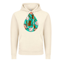 Vintage Artic baseball and western roses teardrop  5 Vintage Hoodie - BundleAndBundleShop