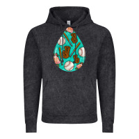 Vintage Black baseball and western roses teardrop  5 Vintage Hoodie - BundleAndBundleShop