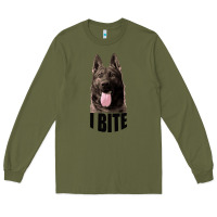 Army Green I BITE Long Sleeve Tee - Bettercallsaul