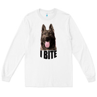 White I BITE Long Sleeve Tee - Bettercallsaul
