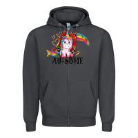 Smoke Au-some Zipper Hoodie - CowGirlArtShop