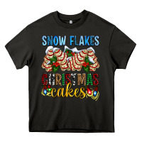 Asphalt snow flakes christmas cakes ado Heavy Core Tee - AdoDesignShop