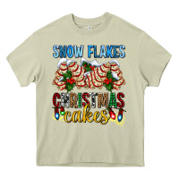 Mossy snow flakes christmas cakes ado Heavy Core Tee - AdoDesignShop