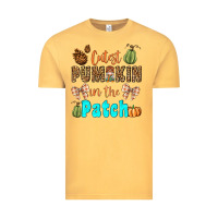 Vintage Mustard cutest pumpkin in the patch Vintage Tee - BundleAndBundleShop