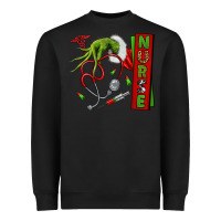Black Christmas Character Heavyweight Sweatshirt - NancyCooperArtShop