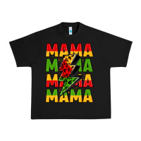 Black mama lightning bolt juneteenth Urban Heavy Tee - LillyAllenDesigns