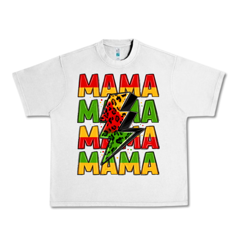 Mama Lightning Bolt Juneteenth Urban Heavy Tee by LillyAllenDesigns | Teevron